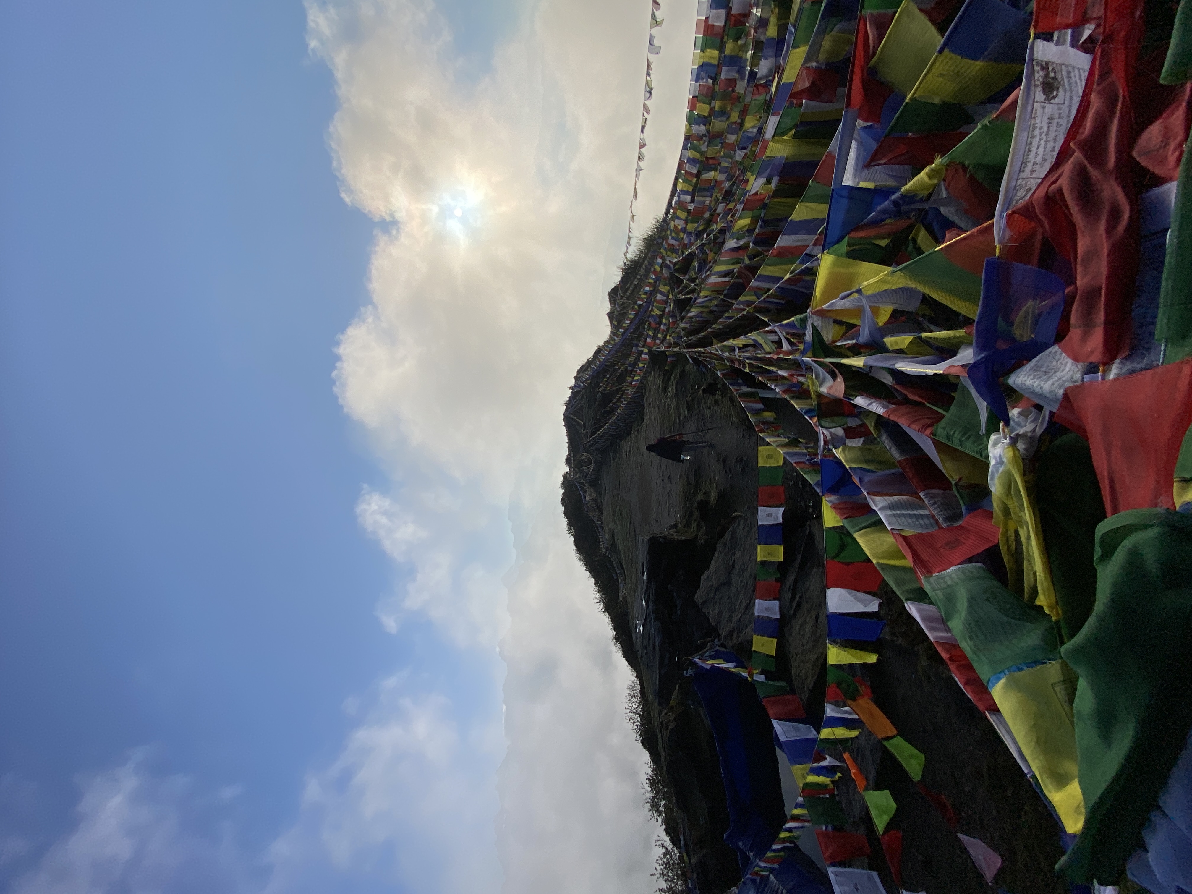 Sunrise from Ama yangri peak langtang mountains views, Ganes himal ranges, gyanchhepo himal, Dorje lakpa ranges and many more peaks 